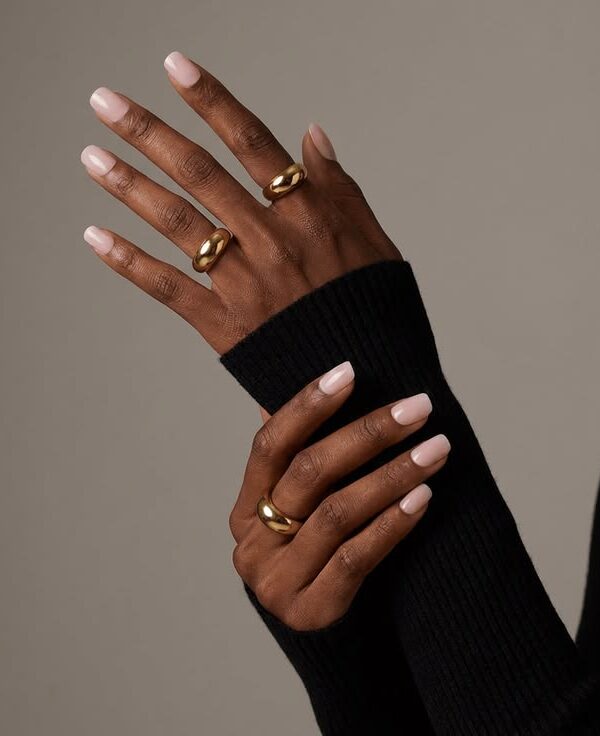 Set Anelli Geometrici Gold